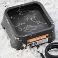 Heated Water Bowl for Outdoor Dogs Cats, 3.5L / 120oz Large Heated Pet Water Bowl with Chew Resistant Power Cord, Thermal-Bowl No-Freeze Heated Dog Water Dish for Winter, Rabbit Chicken Duck Bird Use