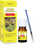 Yakucho Dewomax for Chickens, Digestive Support Liquid - Natural Gut Balance Formula for Chickens, Egg Safe, Easy to Aadminister – 5 mL