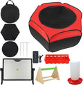 Chicken Brooder Box for Chick Starter Kit, 12.8 * 17.8 inch Large Brooder Heating Plate, Brooding Up to 30 Baby Chicks, Chicks Feeder＆Waterer, Nesting Pad, Perch, All-in-1 Chicken Brooder Set