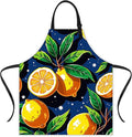 Apron Adjustable Waterproof with Two Deep Pockets Wowen men for Summer BBQ Pool Parties & Resorts