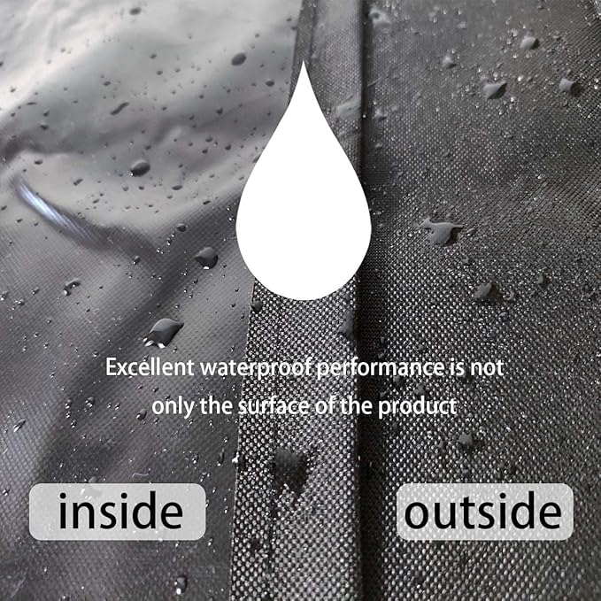 Waterproof Generator Cover 38 x 28 x 30 inch, for Most Generators 5500-15000 Watt, Heavy Duty Thicken 600D Polyester,Weather and UV Resistant