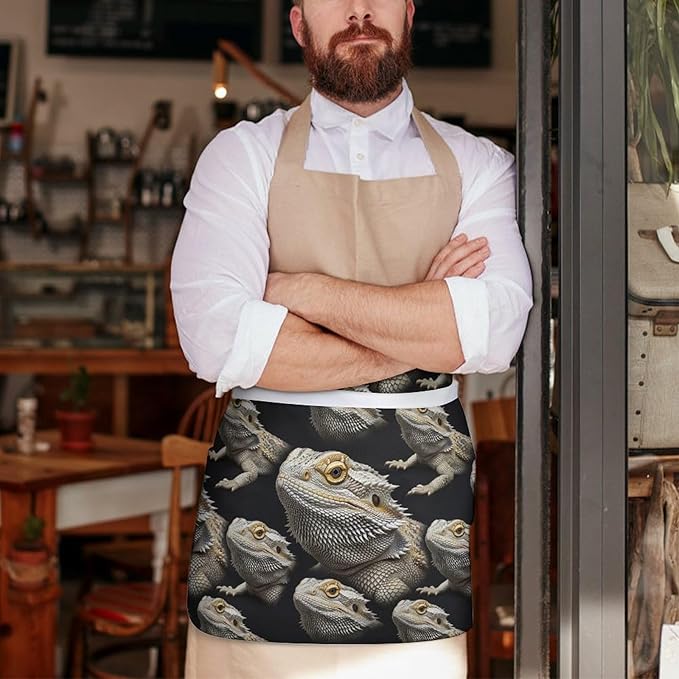 Server Waitress Waist Apron Cooking Kitchen Restaurant Aprons for Women Men