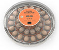 30 Eggs Incubator with Automatic Egg Turning with External Injection Water Bottle - Household Small Poultry Hatching Machine with Egg Candler Light for Chicken, Ducks, Pigeons,Bird (US Plug)