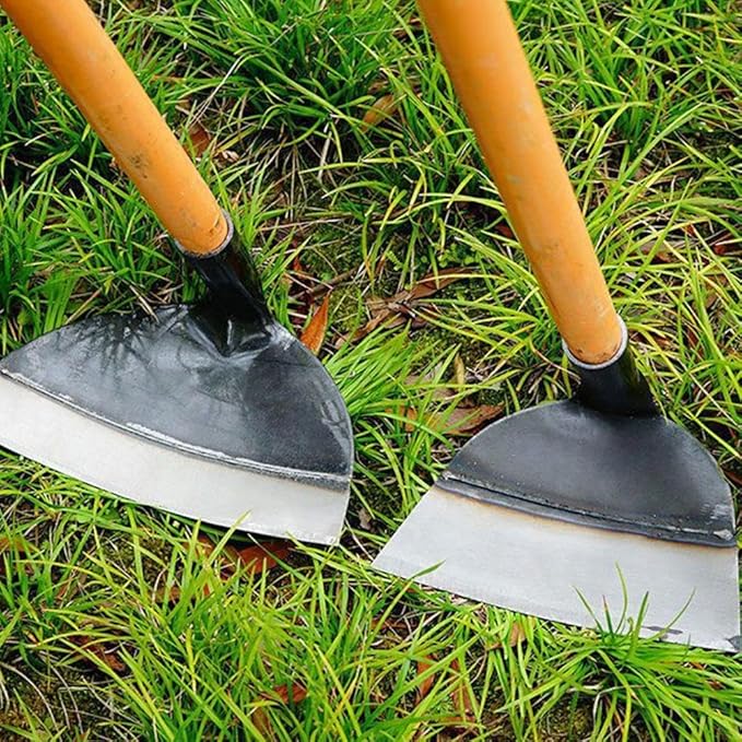 Heavy-Duty Steel Farm Gardening Weeding Hoe Head - New Replacement Handheld Grub Hoe Garden, Garden Hoe for Weeding, Hoe Garden Tool for Garden, Farm and Backyard