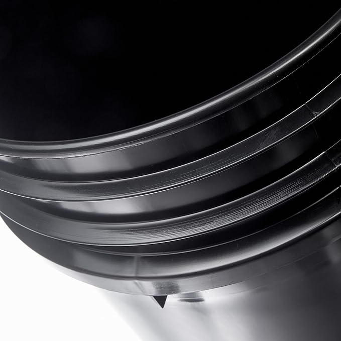 Hudson Exchange Premium 7 Gallon Bucket, HDPE, Black