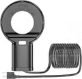 500W Chicken Water Heater with Thermostat,Cast Aluminum Submersible Bird Bath De-Icer for Plastic/Metal Poultry,Power Cord 9.8 Ft,Black