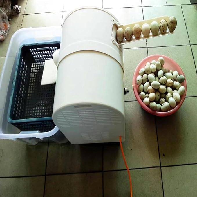Automatic Egg Washer, Duck Egg Cleaners, Egg Treatment Plant for Fresh Eggs, Reusable Cleaning Tools for Egg Washer ~/