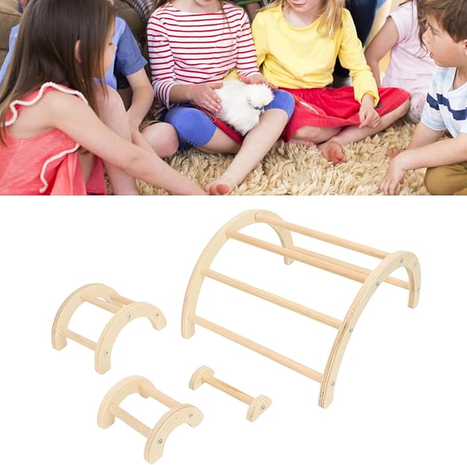 Wooden Chick Perch, Stable Structure Chick Stand Training Perch Wood Chicken Roosting Bar for Coop Brooder