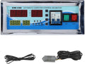110V Egg Incubator Controller, XM-18D Digital Automatic Temperature Humidity Control Thermostat with Sensor Probe for Homebrew Incubator Greenhouse