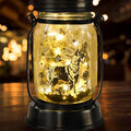Kerry Blue Terrier Gifts for Women/Men, Pet Solar Lanterns Kerry Blue Terrier Dog Lovers Lantern Pet Loss Dog Memorial Lights Solar Garden Decoration for Yard,Patio,Backyard,Torches Lights Home Decor