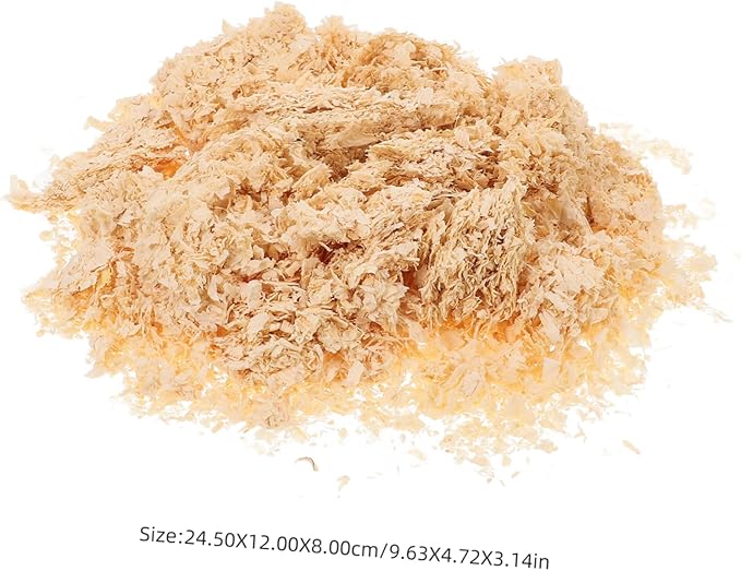 BESPORTBLE Hamster Bedding Shavings Soft Moisture-Absorbing Wood Shavings for Small Animals for Guinea Pigs Chickens and Reptile Enclosures