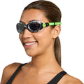 Zoggs Adult Unisex Predator Flex Anti-Fog UV Protection Curved Lens Ultra-Fit Gasket Quick-Adjust Swimming Goggles, 461041