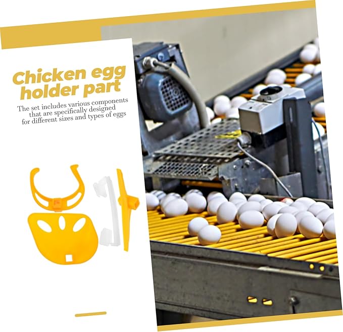1set Farm Egg Picker Parts Egg Collection Machine Accessory Holder Clips for Chicken