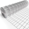 AMAGABELI GARDEN & HOME Weld Wire Fence 36 inch x 50ft 2 Inch x 4 Inch Galvanized Hardware Cloth 14 Gauge Wire Mesh Fence Roll for Vegetables Garden Border Poultry Netting Chicken Coop Dog Barrier