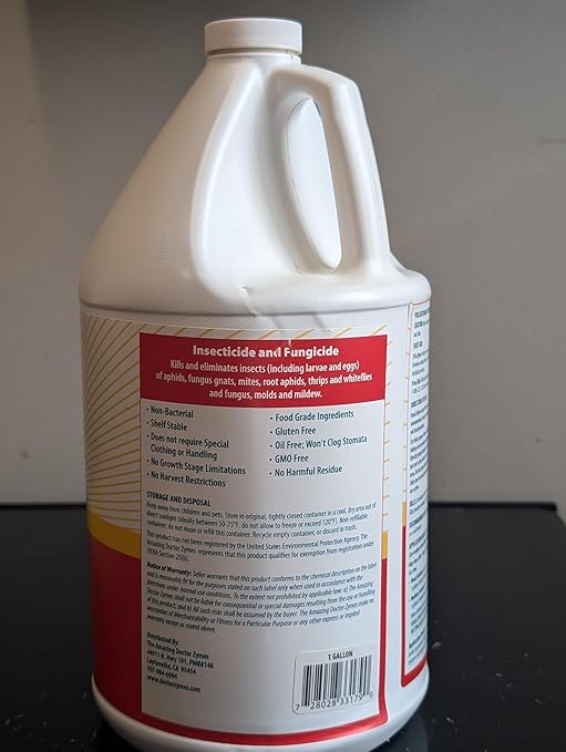 Eliminator® Natural Insecticide & Fungicide – Professional Pest Control for Spider Mites, Aphids & Powdery Mildew – Oil-Free, Residue-Free Plant Protection for Homes, Gardens & Professional Operations