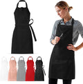 Waterproof Apron for Adults – Adjustable Fit with Deep Pockets, Stylish Cooking & Baking Apron for Women & Men
