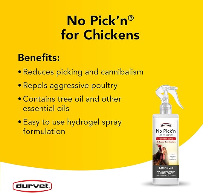 Durvet No Pick'n for Chickens