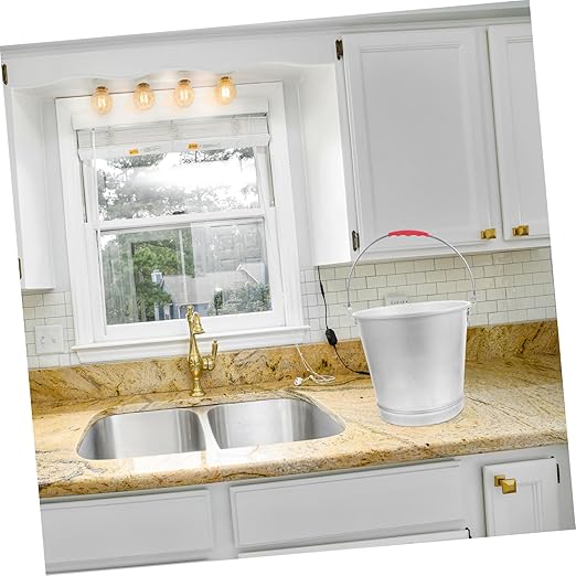 Ciieeo Capacity Milk Bucket Sturdy Water Storage Container for Multipurpose Use for Ranches Farms and Home Design with Comfortable Handle