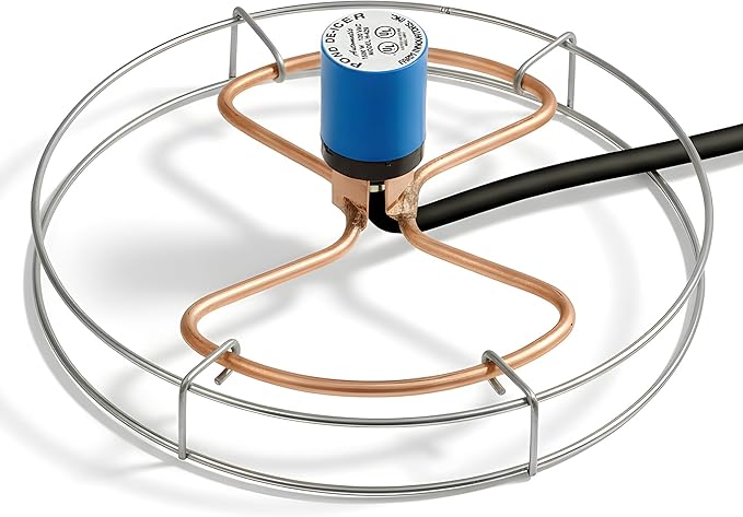 Farm Innovators H-429 1500 Watt Cast Aluminum Submergible Water Tank Deicer, Self Regulating Thermostat (4 Pack)