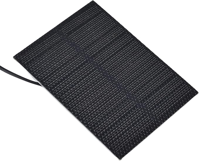 Solar Powered Exhaust Fan Kit 3W Waterproof Panel Fan Household Ventilation Fans for Poultry Chicken Coop Greenhouse Dog Shed Pet Houses Window