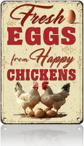 Funny Chicken Signs Farmhouse Chicken Coop Fresh Eggs Aluminium Sign Metal Chicken Signs Decor Home Ktichen Farm Are Wall 12x16 Inch Vintage Chicken Signs For Coop Metal Tin Signs Poster