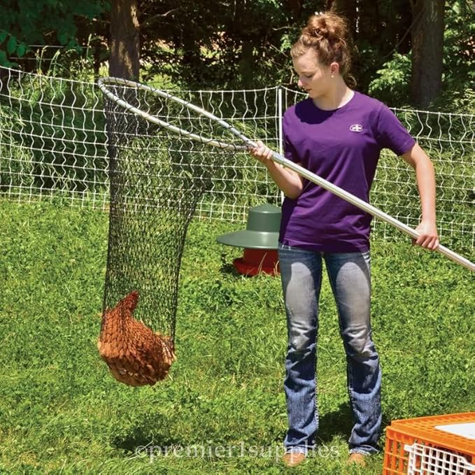 Premier 1 EZ Catch Net (37"- 57" Handle with 23" Net Opening & Teardrop Mesh)
