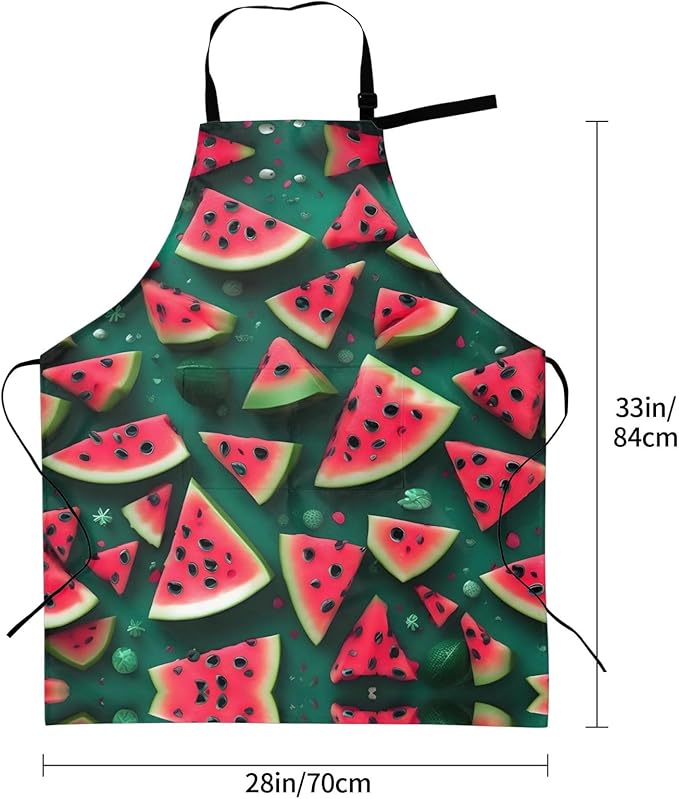 Multidimensional Space Heavy Duty Waterproof Apron with Pockets for AdultsResistant Grilling, Gardening, Painting