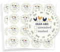 320 Pcs Funny Egg Carton Labels, 2 Inch Round from You Local Egg Dealer Farm Fresh Egg Sticker PET Adhesive Egg Packaging Sticker for Box Container Carton Farm Supplies
