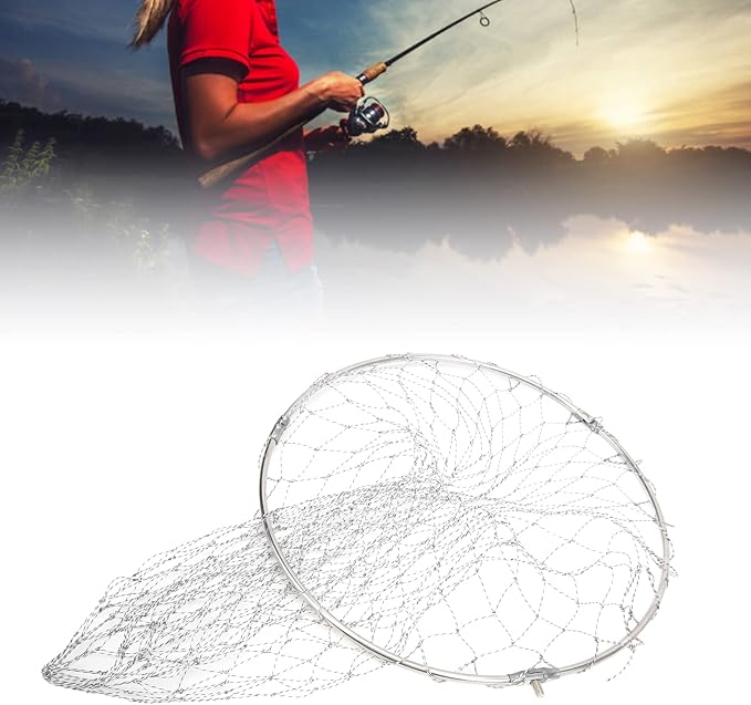 Nylon Brail Net, Fishing Net, Foldable Design Nylon Netting Suitable for Fishing Larger Things for Bird for Fish Field