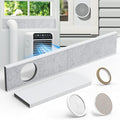 Forestchill Portable Air Conditioner Window Vent Kit with Insulation Foam Panels, Adjustable AC Vent Seal Kit with Mesh Guard for 5" Diameter Exhaust Hose, Insulates Heat & Reduces Noise from Outside