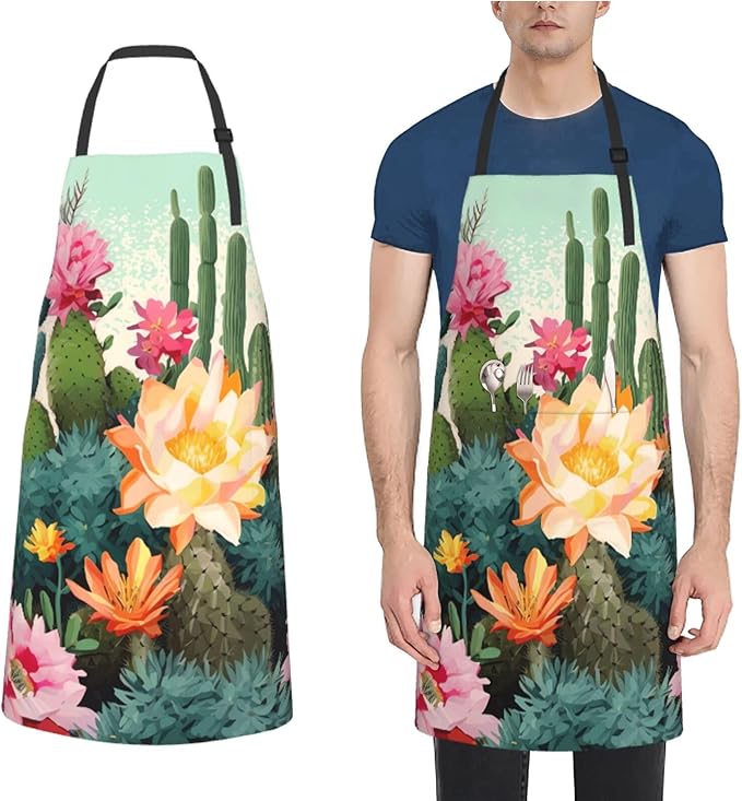 Waterproof Aprons for Women Men Adjustable Bib Tractor farm Apron Chef Cooking Aprons for Kitchen