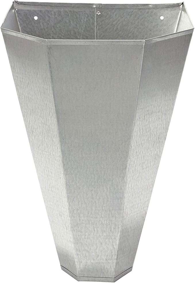 Little Giant RC2 Galvanized Steel Medium Poultry Restraining Cone, (6 Pack)
