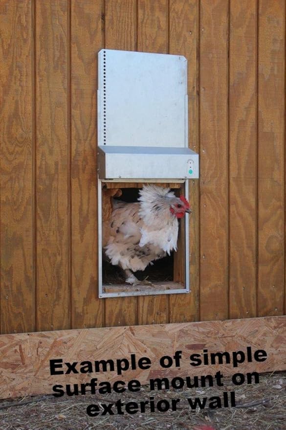 Automatic Chicken Coop Door, ADOR1 Made in Texas