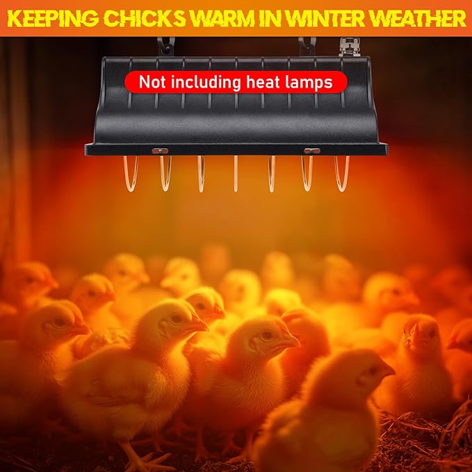 1PCS 250W Chicken Coop Heat Lamp Bulb, Replacement Bulb for Chicken Coop Heater, Heating Tube Lamp for Chick & Poultry or Small Animals, Red Replacement Tube Fit Standard Brooder Heater