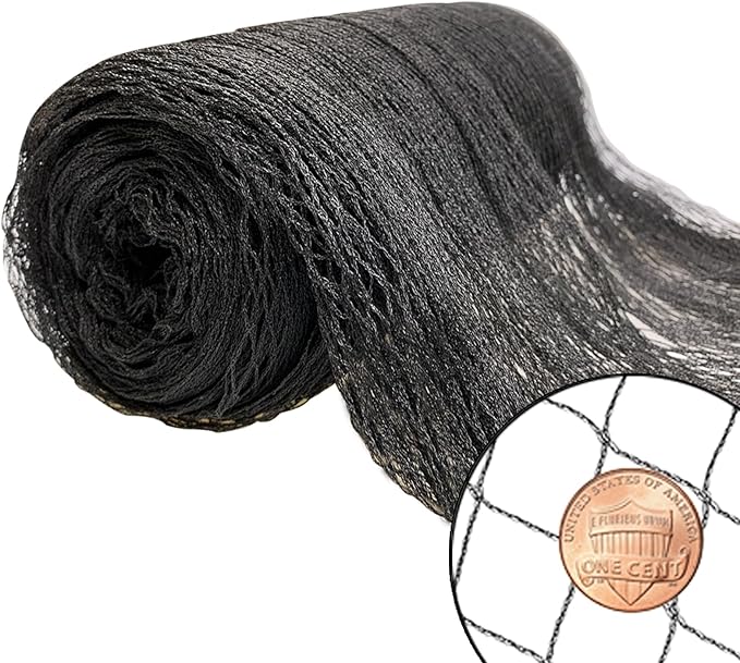 20x20ft Bird Netting for Chicken Coop Poultry Netting 1/2 inch Mesh Heavy Duty Chicken Coop Cover Netting Roof Hawk Proof Bird Netting for Garden Protection Fruit Tree Netting Against Squirrels Deer