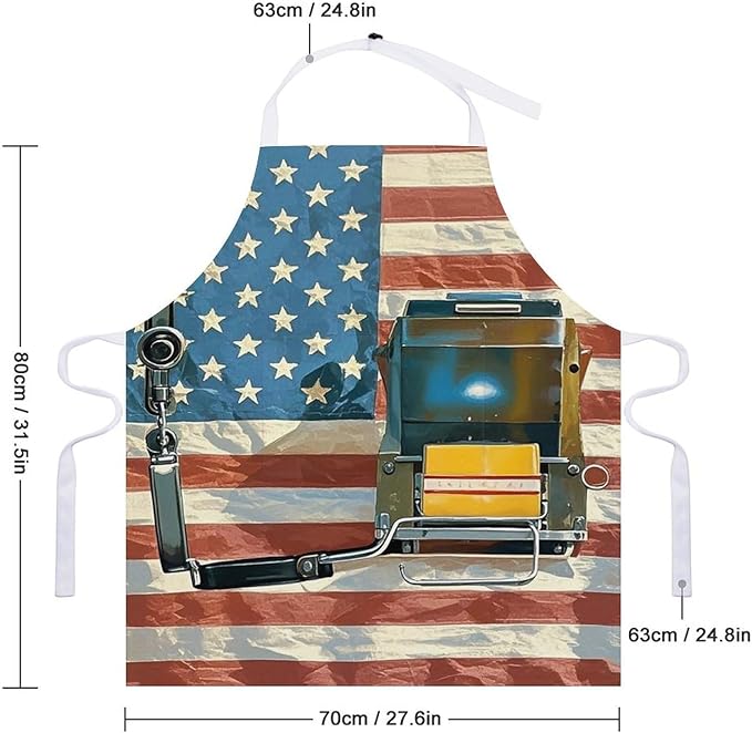 Waterproof Apron Adjustable Bib Aprons with Pockets Smiling Apron Kitchen Aprons for Women Men