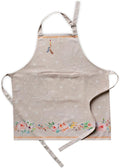 Maison d' Hermine 100% Cotton Apron for women with Pocket Kitchen Chef Apron for Men Cooking Easter Decorations