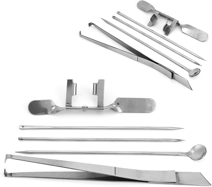 5Pcs Capon Knife, Tool Stainless Steel Kit Poultry Ca Ion Chicken Farms Veterinary Instrument for