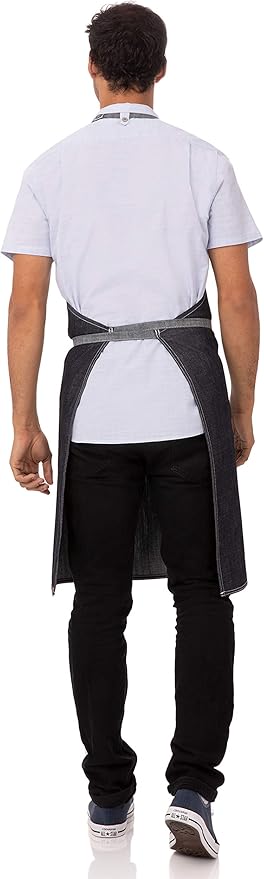 Chef Works Unisex Manhattan Bib Apron