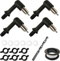 4pcs Stainless Steel Chicken, Quail, Duck, Rabbit Water Nipples