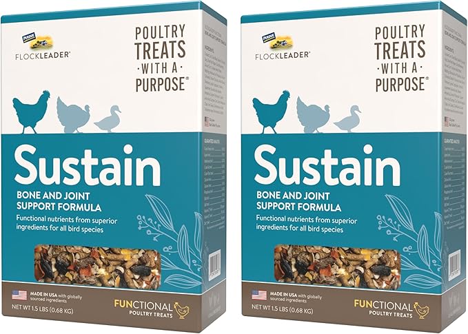 Sustain, Functional Poultry Treats for Bone and Joint Support, 1.5 lb (Pack of 2)