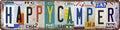 Happy Camper Decor Funny Metal Camping Tin Signs Camping Accessories For Rv Campers Camping Wall Decor Street Signs Camper Decorations Gifts Rustic Home Decor Farmhouse 16 X 4 Inches