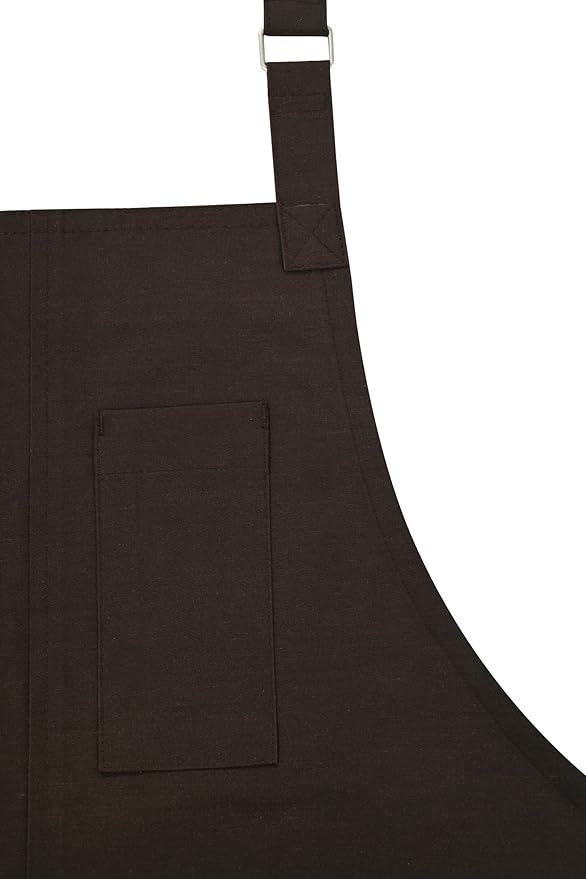 Chef Bib Aprons for Women and Men (Standard Dry Guard AA2095 & AA2095X) - Neck Strap Apron with Pockets 33"