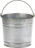 Little Giant Galvanized Dairy Pail (10 Quart) Metal Utility Bucket with Handle for Gardening & Farming (Item No. GP10)