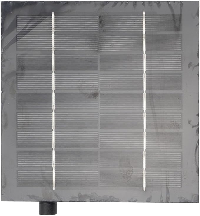 Solar Panel Fan Kit 5W 6V, Waterproof IP65, Outdoor Cooling Exhaust for Chicken Coop Home - Effective Heat Dissipation, Easy Installation, Energy Efficient