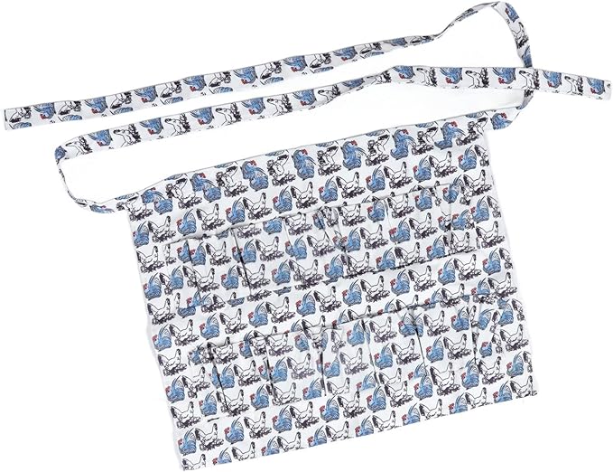 EGGS APRON CONVENIENT 12 POCKETS GATHERING APPLICABLE SCENE CHICKEN GOOSE ADULT STYLE