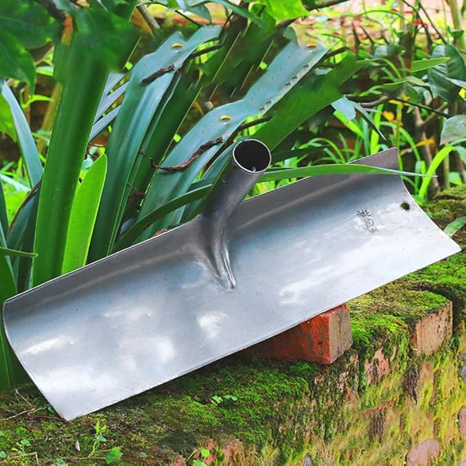 Yardwe Slurry Scraper Cleaning Shovel Chicken Coop Cleaning Tools Shovel Flat for Landscaping Farm Dung Metal Farm Heavy Loft Spatula Board Rake Poultry