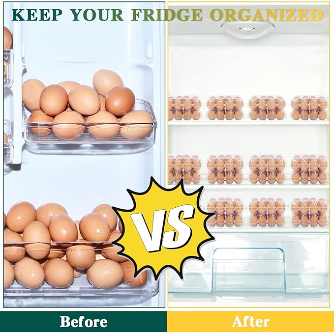 Egg Cartons Plastic Egg Carton Clear Egg Container Cheap Bulk for Home Ranch Chicken Farm Commercial Market Display (3x4 Grids, 10)