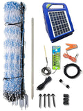Starkline 42" x 164' Standard Electric Poultry Netting Solar Kit | All-in-One Electric Fence Kit for Backyards, Homesteads, Farms, and Ranches