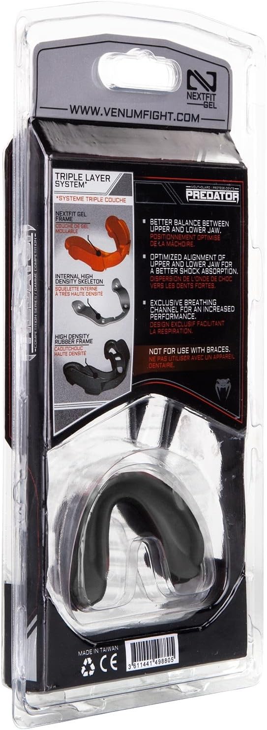 Venum Predator Mouthguard - Black/Black